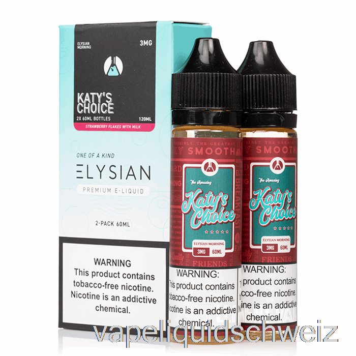 Katy's Choice - Elysian Labs E-Liquid - 120 Ml 3 Mg Vape Schweiz